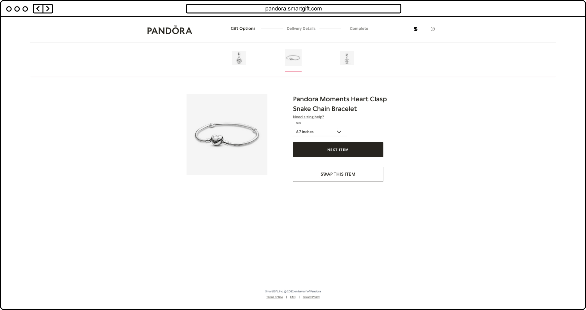 Pandora Personalization Gift